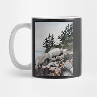 Maine Watercolor Painting Mug